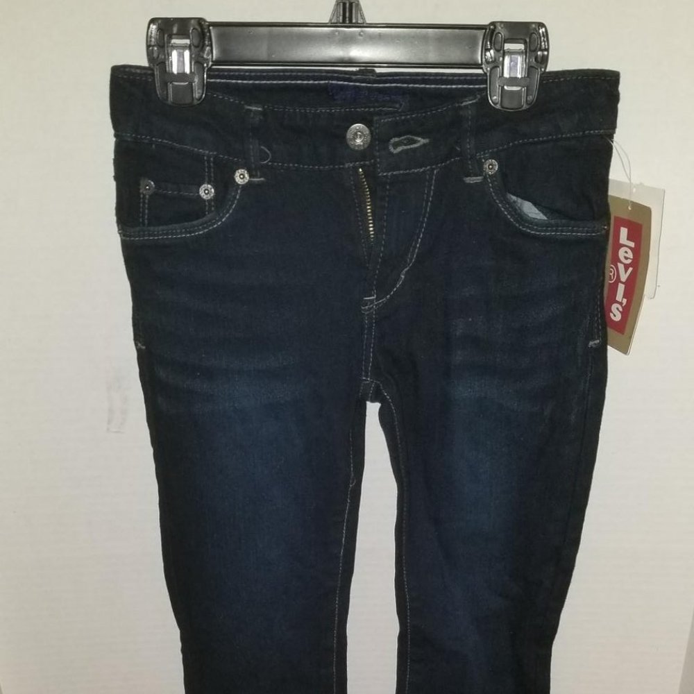 Levi's Girls Size 8 Slim Straight Jeans - NWT